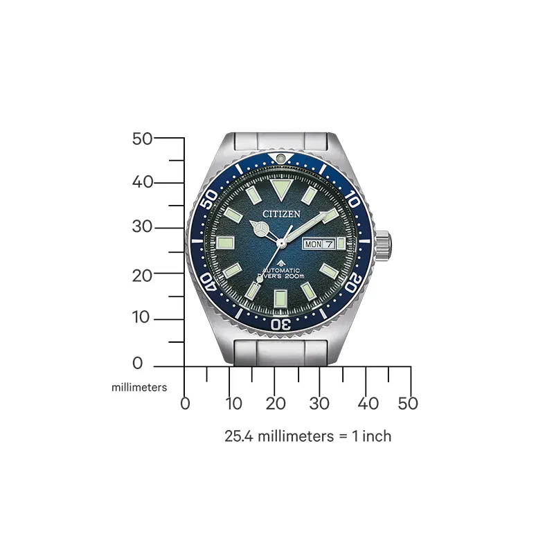 Citizen Promaster Diver Automatic Blue Dial Men's Watch- NY0129-58L